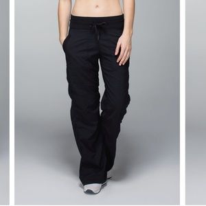 Lululemon Black Dance Studio Pants *Unlined Size 4 33”